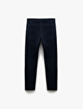 Pamuklu Düğmeli Chino Cep Detaylı Slim Fit Pantolon