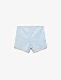 Dantelli Mini Şort Pijama Altı
