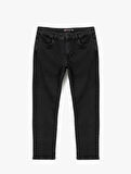 Normal Bel Düz Paça Straight Fit Jean Pantolon - Mark Jean