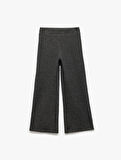 Beli Lastikli Viskon Karışımlı Basic Pantolon