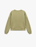 Üç İplik Uzun Kollu Bisiklet Yaka Basic Sweatshirt