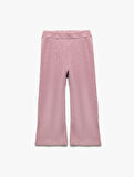Beli Lastikli Viskon Karışımlı Basic Pantolon
