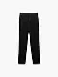 Yüksek Bel Slim Fit Cigarette Pantolon