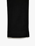 Yüksek Bel Slim Fit Cigarette Pantolon