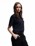 Pamuklu 3'lü Kısa Kollu Bisiklet Yaka Basic Tişört Seti