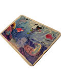Deniz Yaşamı, Ahşap Çocuk Puzzle, Yapboz, Renkli Deniz Yapboz, Ahşap Puzzle, 6 Parça