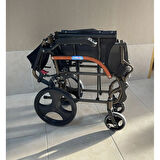 Medikalcim  GK863LABJ-12 Jet Black Transfer Alüminyum Tekerlekli Sandalye