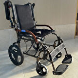 Medikalcim  GK863LABJ-12 Jet Black Transfer Alüminyum Tekerlekli Sandalye