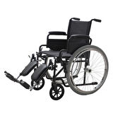 Medikalcim Ayak Kalkar Yan Kol Çikar Katlanir Çelik Tekerlekli Sandalye⁸