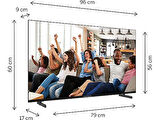 THOMSON 65UG4S14 65 inç 164 Ekran Uydu Alıcılı Google Smart Ultra HD 4K LED TV