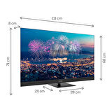 Thomson 50QG6C14 UHD 50" 126 Ekran Uydu Alıcılı Google Smart Qled Plus TV
