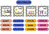 Mevsim Eğitici Tablo 35x50 cm Bristol Baskı 03