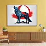 ASİL KURT 1 70X50CM KARTON ÇERÇEVESİZ TABLO