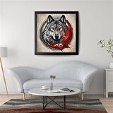 ASİL KURT 16 50X50CM PVC ÇERÇEVESİZ TABLO