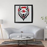 ASİL KURT 17 50X50CM PVC ÇERÇEVESİZ TABLO