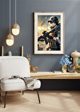 Tİ-PLAY ZAKA ANİME SERİES AURİONİS AS122 35X50 CM ÇERÇEVESİZ KARTON POSTER UV BASKI