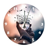 Tİ-PLAY ZAMAN BİTİŞİ 30X30CM AKRİLİK DEKORATİF MODERN DUVAR SAATİ