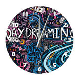 Tİ-PLAY HAYAL KUR 30X30CM AKRİLİK DEKORATİF MODERN DUVAR SAATİ