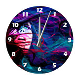 Tİ-PLAY SADE GÜZELLİK  30X30CM AKRİLİK DEKORATİF MODERN DUVAR SAATİ