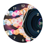 Tİ-PLAY KADRAJA GİRDİN 30X30CM AKRİLİK DEKORATİF MODERN DUVAR SAATİ