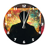 Tİ-PLAY BOYUTSAL 30X30CM AKRİLİK DEKORATİF MODERN DUVAR SAATİ