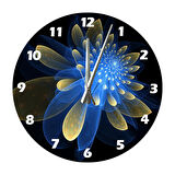 Tİ-PLAY IŞILTILI GECE 30X30CM AKRİLİK DEKORATİF MODERN DUVAR SAATİ