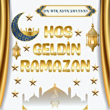 Ti-Play HOŞ GELDİN RAMAZAN EV OKUL DUVAR SÜSÜ