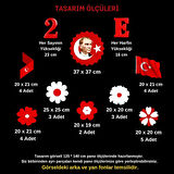 29 EKİM CUMHURİYET BAYRAMI PANO SÜSÜ