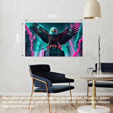 KARTAL FÜTÜRİSTİK BİR ŞEHİRDE 04 ÇERÇEVESİZ 50X30 CM PVC TABLO