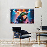 RAPÇİ TİMSAH 01 ÇERÇEVESİZ 50X30 CM PVC TABLO