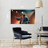 RAPÇİ TİMSAH 02 ÇERÇEVESİZ 50X30 CM PVC TABLO