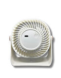 ZB112 Taşınabilir Masaüstü Beyaz Usb Fan