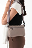 Kadın 4 Bölmeli Paraşüt Kumaş Ayarlanabilir Çapraz Askılı Çanta