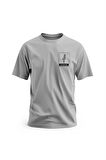 Kısa Kollu Yanlı Küçük Filsitin Posta Dijital Baskılı Unisex S - 2XL T300002
