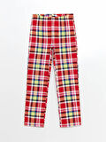 V Yaka Yılbaşı Temalı Kadın Pijama Takımı_W4EJ40Z8-LTP_8684680136604_XS
