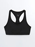 XSIDE ACTIVE SİYAH U Yaka Kadın Spor Büstiyer