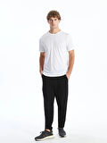 XSIDE ACTIVE Beyaz Bisiklet Yaka Kısa Kollu Erkek Spor Tişört