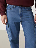 XSIDE İNDİGO Baggy Fit Erkek Jean Pantolon