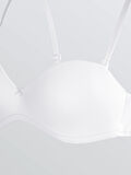 LCW DREAM Beyaz Balenli Dolgusuz Düz Straplez Sütyen