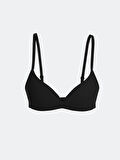 LCW DREAM Siyah Balensiz Dolgusuz Düz Sütyen