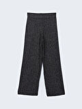 Beli Lastikli Parlak Görünümlü Kadın Triko Pantolon_W4K218Z8-RQL_8684680662158_XL