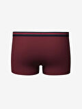 LC WAIKIKI Bordo Standart Kalıp Pamuklu Esnek Erkek Boxer 3'lü