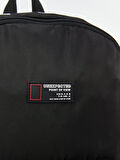 LCW ACCESSORIES Siyah Baskılı Erkek Sırt Çantası