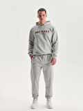 XSIDE Gri Standart Kalıp Erkek Jogger Eşofman Altı