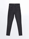 LCW Jeans GRİ Jüpiter Süper Skinny Fit Kadın Jean Pantolon