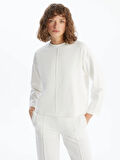 Bisiklet Yaka Düz Oversize Kadın Sweatshirt_W4KF05Z8-R9J_8684681039386_L