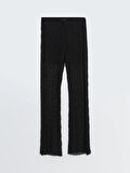 Beli Lastikli Dantelli Kadın Pantolon_W4L705Z8-CVL_8684681167577_S