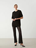 Beli Lastikli Dantelli Kadın Pantolon_W4L705Z8-CVL_8684681167577_S
