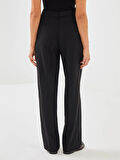LCW Vision SİYAH Dar Fit Geniş Paça Kadın Pantolon