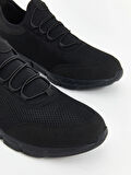 LCW STEPS SİYAH Bağcıklı Erkek Spor Ayakkabı